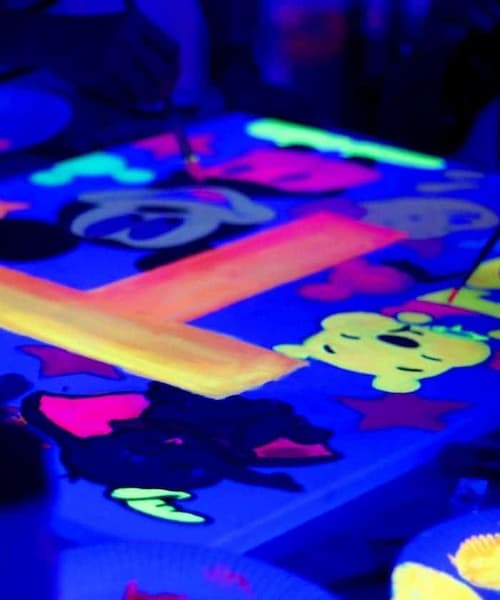 Neon Art Jamming - Canvas Art Singapore