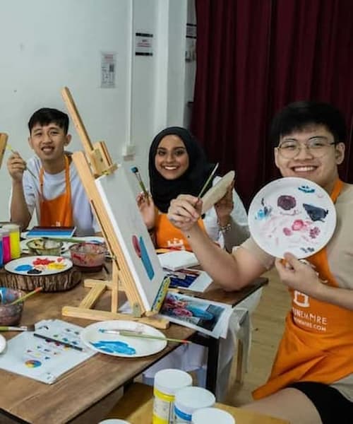 Public Art Jamming Workshop - Art Workshop Singapore